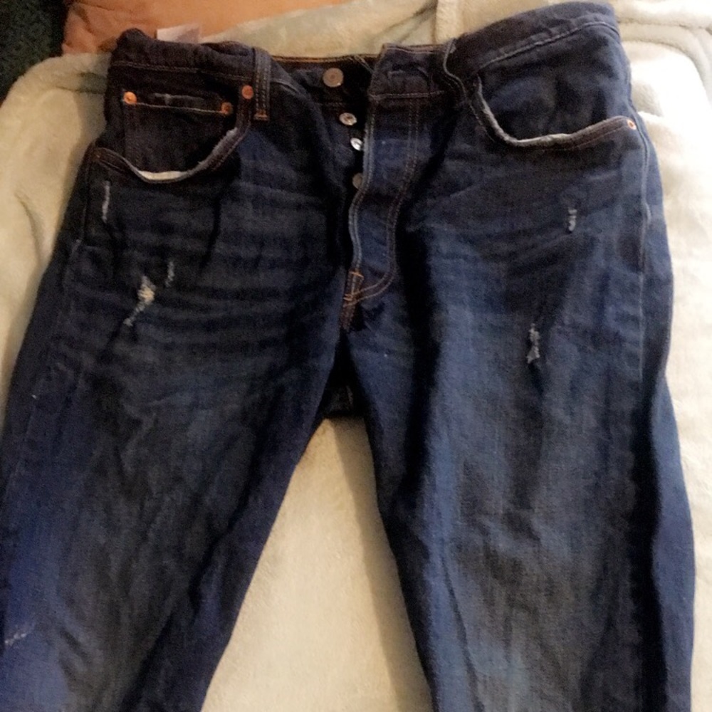 Levi 501 skinny jeans 31/30